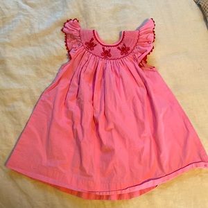 Smocked Southern Lobster Dress